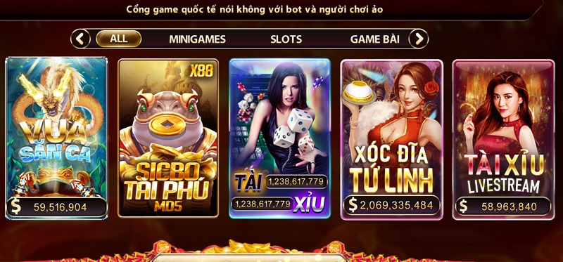 Server mượt mà game đa dạng chất lượng